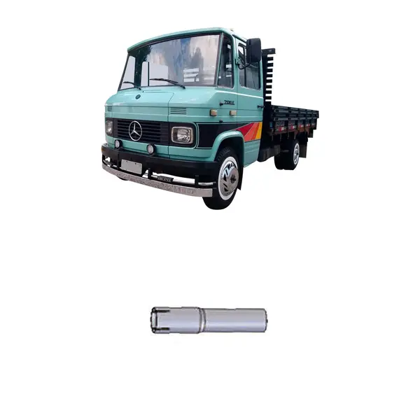 Tubo Intermediário Escapamento MB 608D 608E 708E 708 2''
