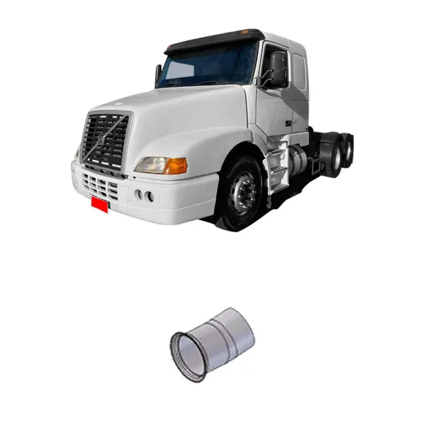 Tubo Saída Motor Escapamento Caminhão Volvo NH Bicudo 5''