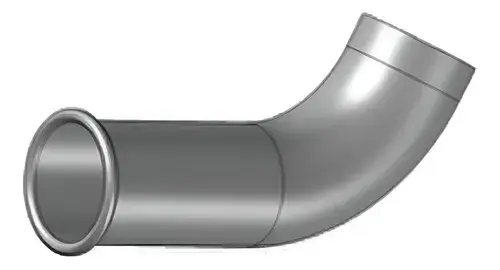 Tubo Term Escape Silencioso para Volvo VM220 VM260 — 22512035