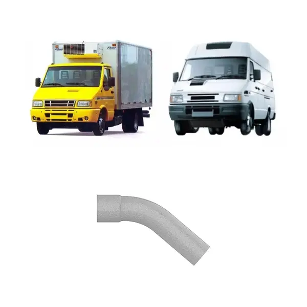 Tubo Terminal Saída Escapamento Iveco Daily 4912 Com 2,5''