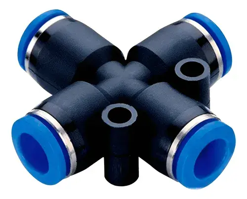 Uniao Cruzeta Plastica 8MM Conexao Brc — 521540