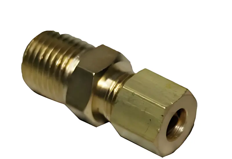 Uniao Reta Compressao 1/4 Npt X 1/4 Tubo