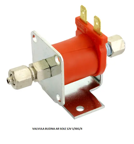 Valvula Buzina Ar Sole 12V 1/4X1/4