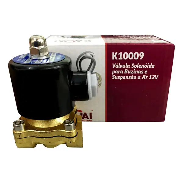 Valvula Eletrica Solenoide Buzina e Suspensão a Ar 12V