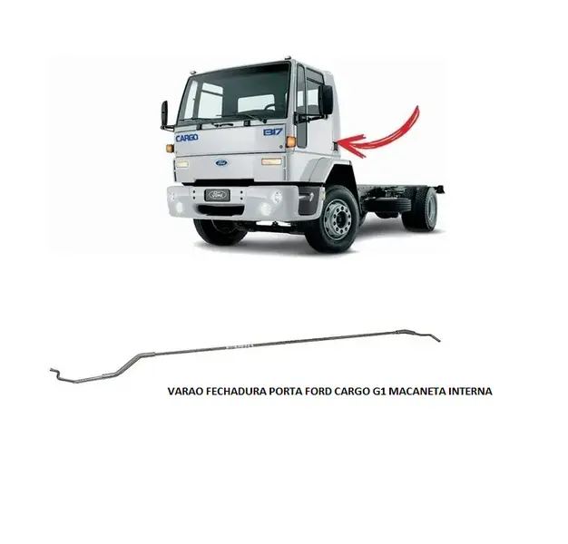 Varao Fechadura Porta Ford Cargo G1 Macaneta Interna LE OT045 82DBE21915