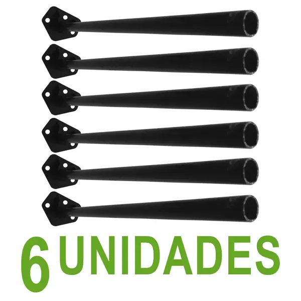 Varão Paralama Caminhão 3/4 Universal 640 Mm ( 6 Peças )