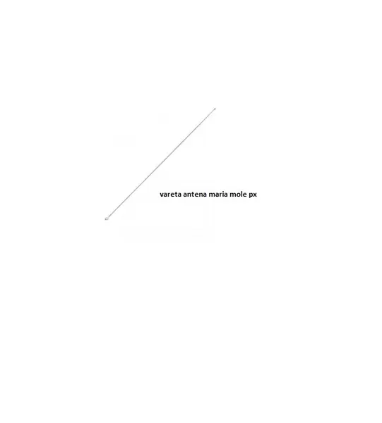 Vareta Antena Maria Mole PX Tok AP0901