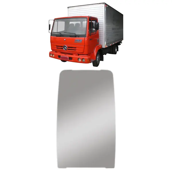 Vidro Espelho Retrovisor Plano Caminhão MB 709 912 Principal