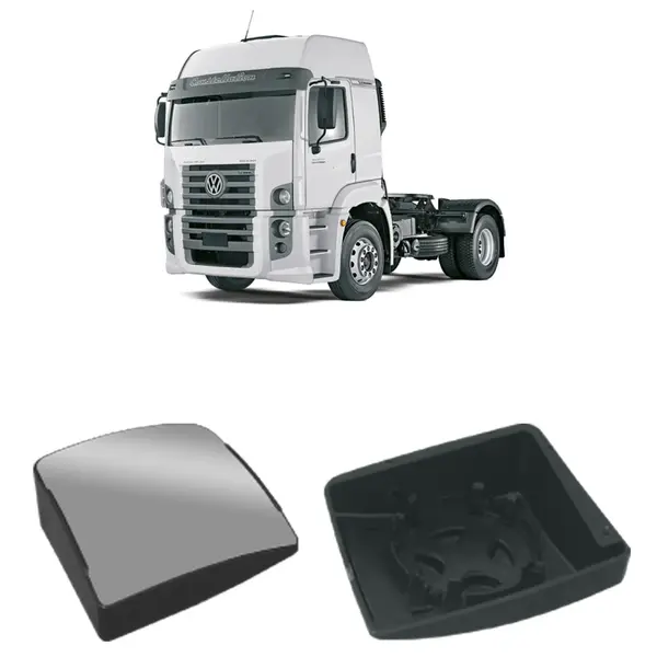 Vidro Espelho VW Constellation 2012 a 2021 Convexo Menor L/d